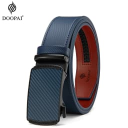 125cm Men Belts Leather Waist Strap Male Automatic Buckle Waistband Mens High Quality Girdle Belts for Women Men Gifts