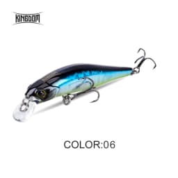 Kingdom Hot Selling Jerkbaits Lures 60mm 6g 80mm 9g 105mm 18.6g Sinking Minnow Swimbait Isca Artificial Bait Fishing Wobblers