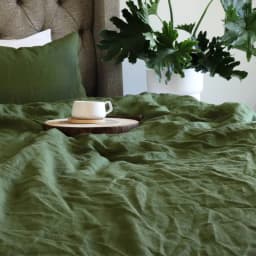 Pure 100% Linen Flat Sheet Moisture Absorbent All Season Linen Bed Sheet Various Sizes Solid Color 1 Piece Linen Flat Sheet Only