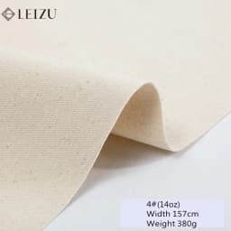 Primary Color 100% Cotton Canvas Fabric By Half Meters For Sewing Sofa Cover DIY Bags Cloth Material  W300073