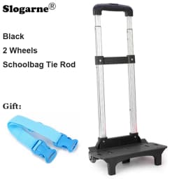 Kids Backpack Pull Rod Trolley Wheels Children School Bag Accessories Tie Rod Stator Students Climb Stairs 6 Wheels Bags Parts