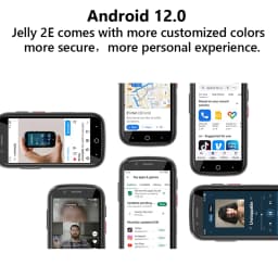 Unihertz Jelly 2E,Mini Rugged,4 Гб+64 Гб,2000мАч,16MP Camera,Android 12,VoLTE HD Voice,глобальная версия