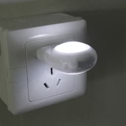Mini Led Light Switch Socket Snail Night Light Sensor Control Light Mini Auto Night Lamp Wall Lamp for Baby Kids Bedroom EU Plug