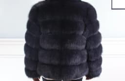 Style Real Fur Coat 100% Natural Fur Jacket Female Winter Warm Leather Fox Fur Coat High Quality Fur Vest