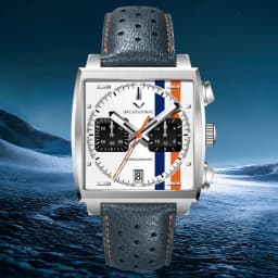 Specht & Sohne New Classic Men's Quartz Watch Blue Color Stainless Steel Japan VK63 Movt Genuine Leather Montre Homme 39MM