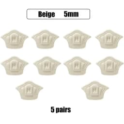 5 Pairs Shoe Pad Foot Heel Cushion Pads Sports Shoes Adjustable Antiwear Feet Inserts Insoles Heel Protector Sticker Insole