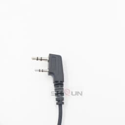 Baofeng UV-5R Walkie Talkie Headset with Mic 2 Pin Acoustic Air Tube Headset UV-18Pro Kenwood UV-13 DM-1701 UV-5RH Pro Max Radio