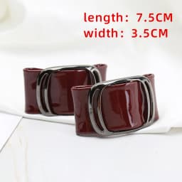 Bow Metal Decorative Shoe Decora Flower DIY Self-adhesive Women's Shoes Leather High Heels Buckle Single Shoe Decorations Buckle