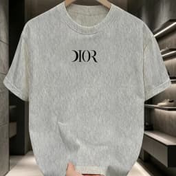 2026 New Summe T-shirt Flat Print Round Neck Short Sleeve Men's and Women's Comfort Wardrobe Essential Daily Wear T-shirt