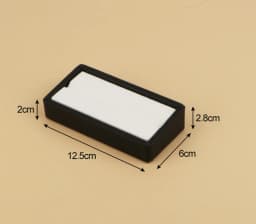Jewelry Storage Box Gem Box V Groove Diamond Ring Face Bare Stone Color Treasure Bare Diamond Box Counter Sample Display Props