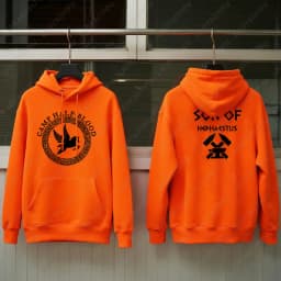 Camp Half Blood Hoodie Fall Winter Essential Half Camp Game Men Women Orange Pullovers Poseidon of Son Halloween Sweatshirt Tops