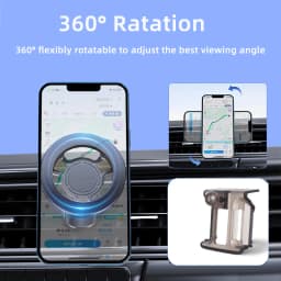 For Mazda CX-5 2017 2018-2024 Car Phone Mount For Wireless Charger Special Mobile Phone Holder Fixed Stand Magsafe Accessories