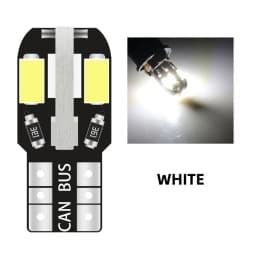 10pcs W5W Led T10 Canbus Led Bulbs 8Pcs 5730 SMD 168 194 LED Interior Map Dome Lights Auto Clearance Light Parking Signal Lamp