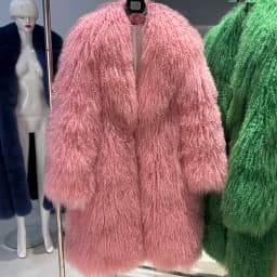 YOLOAgain 2025 Winter Warm Turn-Down Collar Real Mongolia Sheep Fur Jacket Long Women Plus Size 6XL Outerwear