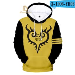 Anime One P Hoodies 3D Print Pullover Sweatshirt Monkey D Luffy Ace Sabo Shanks Law Battle Tracksuit Outfit Casual Outerwear