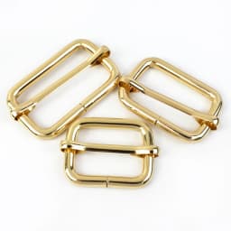 5Pcs 13-50mm Metal Tri-glide Slider Buckle Roller Pin Clasp for Handbag Strap  Belt Adjust Buckles DIY Hardware Bag Accessories