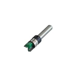 1PC/2PCS 6MM/6.35MM Shank Double-Bearing Trimming Milling Cutter Steel Blade Profile Bottom Milling Cutter For Precise Grooving