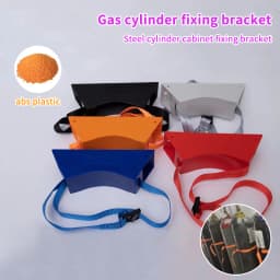 1 Piece Wall-Mounted Propane Bracket For RVs Motorhome Cylinder Bracket Gas Tank Wall Holder For Hydrogen And Oxygen Cylinder