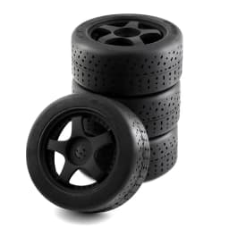 4pcs Tires RC Car Wheels Rim 17mm Hex For ARRMA INFRACTION 6S LIMITLESS 1/7 RC Car tyres Repair DIY Replacement Accessories
