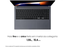 Samsung Galaxy Book4 Intel Core i5 8GB RAM SSD 512GB 15,6 "Full HD Windows 11 NP750XGJ-KG3BR