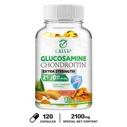 Glucosamine Chondroitin MSM Complex - Repairs Cartilage and Improves Back, Neck, Knee Joint Health, Mobility & Flexibility