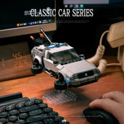 Technical Car Speed Racing Building Blocks Bricks Sets Sports Car MOC Garage City Vehicle Creative Toys For Kids