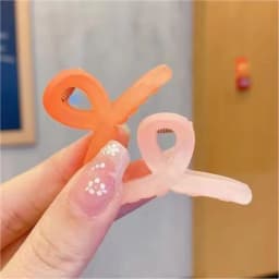 Small Size Shark Clip Ponytail Height Fixed Gadget Small Jaw Clip Bang Clip Accessories High Sense Clip Headdress Hairpin Female