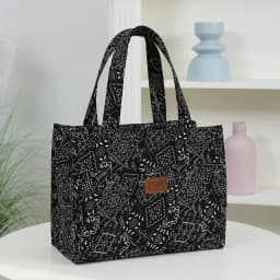 New Large-Capacity Lunch Bag, Lined with Aluminum Foil, Thickened Fabric, Cloth Bag, Portable Handbag, Lunch Box Storage Bag