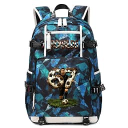 CR7 Ronaldo 67 Print Large Capacity Backpack for Students Teens Kids School Travel Daypack