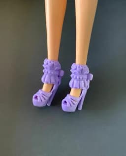 New styles Doll shoes high heel boots flat shoes toy blue yellow red purple for your BB 1/6 dolls A199a