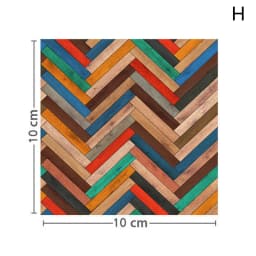 1Pc 1:12 Dollhouse Miniature Grain Floor Wallpaper Tiles Sticker Bathroom Living Room Decor Toy Doll House Accessories