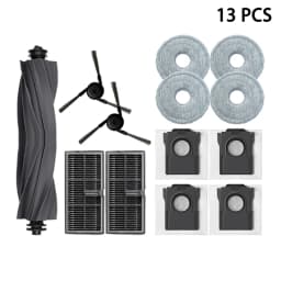 Dreame L50 Ultra AE / L50 Ultra CE Vacuum Cleaner Replacement Accessories Main Side Brush HEPA Filter Mop Cloths Dust Bag Spare