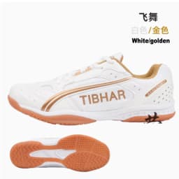 Tibhar Table Tennis Shoes Table Tennis Racket Ping Pong Balance Support Lightweight Non-Slip Breathable Wrapping Shock Absorbent
