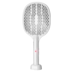 Electric Fly Swatter Rechargeable Mosquito Killer Lamp Bug Zapper Racket Anti Mosquito Swatter Fly Trap Lamp for Indoor Outdoor