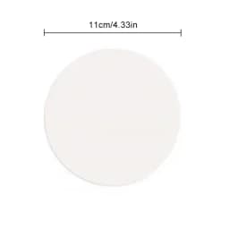 100pcs Baking Paper Liner BBQ Oven Patty Hamburger Paper Cake Non-Stick Baking