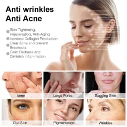 LED Face Mask Light Therapy 7 Colors Light Therapy Mask Skin Rejuvenation Tightening for Skin Care Anti Acne Wrinkles Whitening