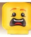 *Minifigs Male printed Head*20pcs DIY enlighten block brick part No. Compatible With Other Assembles Particles