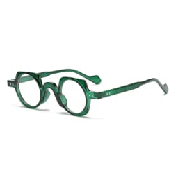 JNPCXI New Arrival Retro Round Punk Glasses for Men Clear Lens Fashion Glasses Frame Women Vintage Hexagon Decoration Male