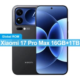 CN Global ROM Xiaomi 17 Pro Max 256GB/512GB 6.9 inch AMOLED Screen Snapdragon 8 Elite Gen 5 7500mAh Battery 50MP+50MP Camera
