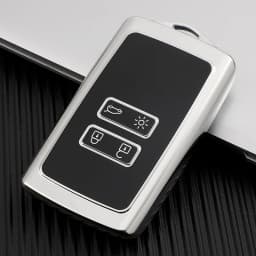 TPU Car Remote Key Cover Case Fob For Renault Koleos Scenic 4 Arkana Dacia Sandero Card Captur Megane Talisman Espace Clio Zoe