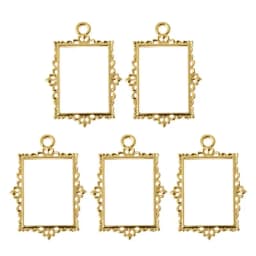 Resin Frame Open Back Bezels For Resin Jewelry Resin Art Accessories Resin Frames To Make Resin Necklaces Pendant Jewelry Making