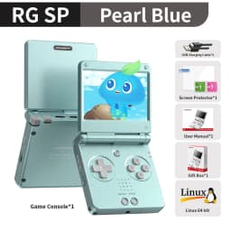 Anbernic RGSP Flip Classic Handheld Game Console 3.4'' IPS Linux 64-bit 3300mAh Retro Gaming Player Wifi HD-Connect To TV RG SP