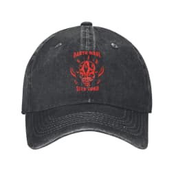 Vintage Darth Maul Jedi Master Lightsaber Logo Baseball Cap for Men Women Distressed Denim Sun Cap Adjustable Fit Hats Cap