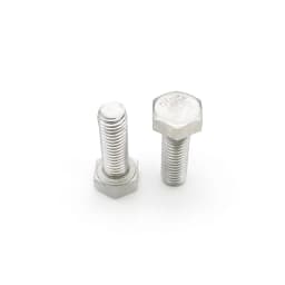 HZYUEGOU M3 M4 M5 M6 M8 A2-70 304 Stainless Steel Metric Thread DIN933 Outside Hex Head Bolt External Hexagon Head Screw