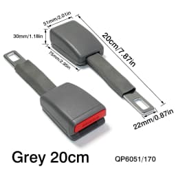 Adjustable Car Seat Belt Extender Suitable for 99% of Vehicle Models Safe Accessories 25cm 12cm 23cm 85cm Extend the Strap