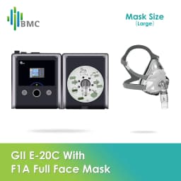 BMC G2 CPAP Machine Health Care Protable for Nasal Mask Sleep Apnea Anti Snoring COPD Ventilator with Humidifier Free Parts