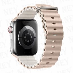 Ocean Band for Apple Watch Ultra 2 49mm 44mm 45mm 42mm 38/40/41mm silicone bracelet correa iwatch series 9 8 7 se 6 5 4 3 strap