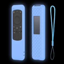 Silicone Case for Samsung BN59-01432A Smart TV Remote Control Protective Case Anit-Lost with Lanyard