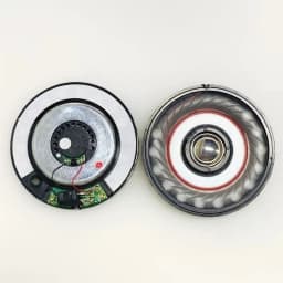 SOTAMIA 2Pcs 60mm Mini Speaker 32 Ohm Headphone Unit Dual Dynamic Coil Coaxial Metal Vibrating Film Treble DIY Headset Upgrade