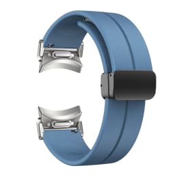 Quick Fit Magnetic Silicone Strap For Samsung Galaxy Watch 6 5 4 40mm 44mm 6 Classic 47 43mm 42 46mm 5Pro 45mm 20mm Sports Band
